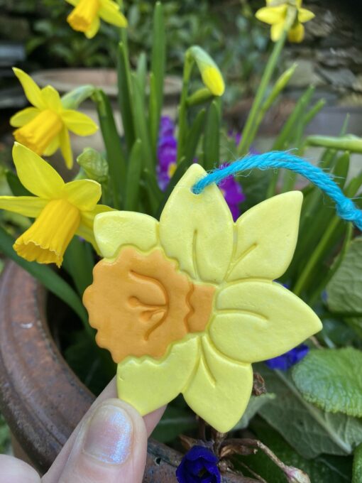 (A) Daffodil and Heart Decoration - Image 2